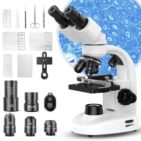 40x-2000x Pallipartners 763367579496 Compound Binocular Microscope For Adults Professionals Kids Magn