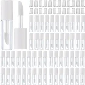 B0f8b2vmj9 Patelai 100x Clear Mini Lip Gloss Tubes 1.2ml Refillable Empty Balm Containe