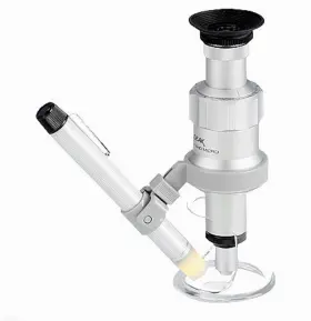 2034-150 Peak Wide Stand Upright Monocular Microscope 15x Biological Lab