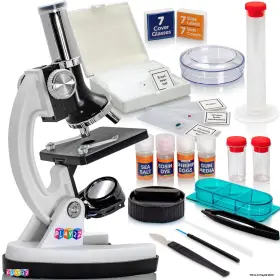 1200x Play22 638346160319 Kids Microscope Kit 50 Pcs - 120x Slides Specimens Stude #2