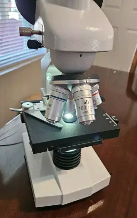 40x-5000x Poothoh Smx9543 Trinocular Compound Microscope Magnification Mechanical Loading Sta #2