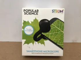 Ss20188 Popular Science Ps-1007 Smartphone Microscope 30x Magnifier - Wow Stuff Steam