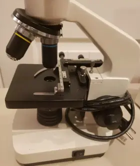40x-1000x Premiere Ms-o3u Arm Microscope Student Ms-03m Monocular Tested And Working