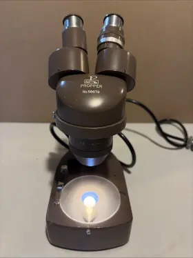 56679 Propper Vintage No. Microscope Tested