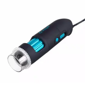 Qs-80200-p Q-scope 80200-p 8mp 200x Handheld Usb Microscope With Polarizer Stand Included