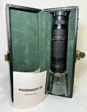 R F Inter-science Co. 25-8x30 Macroscope 25 8x30 Zoom Clear Optics With Case #2