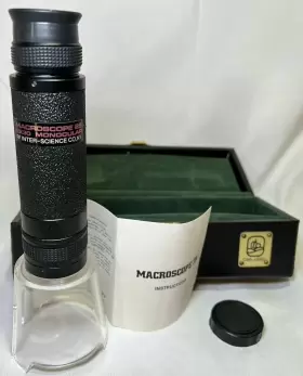 R F Inter-science Co. 25-8x30 Macroscope 25 8x30 Zoom Clear Optics With Case