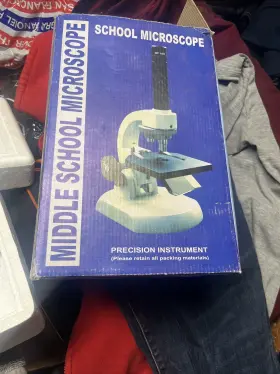 Rm-1p Radical Scientific Middle School Biological Prism Microscope Up To 400x
