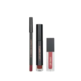 B07tct2r3w Realher I Am Fabulous Lip Kit - Deep Reds Cruelty-free