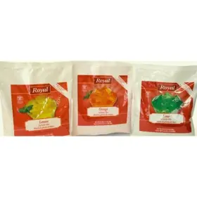 48115 Royal Assorted Citrus Gelatin Mixed 24 Oz. Pk12