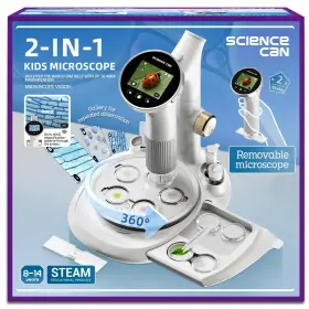 1602912025ig0001 Science Can Microscope For Kids 2-in-1 Handheld With 2.5 Inch Hd Screen Photo And