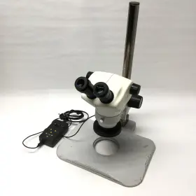 Nz-bd-b2 Scienscope Stereo Microscope .8-5x 76mm Wf10x/22 With Stand And Ring Light