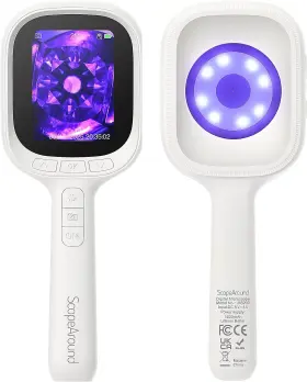 Ms200 Scopearound Autofocus Handheld Microscope Magnifier With 2.8 Inch Ips Screen And Led