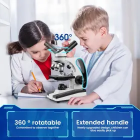 40x-2000x Sedumic 313048254268 Microscope For Adults Kids Compound Monocular Students #3