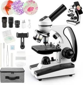 40x-2000x Sedumic 313048254268 Microscope For Adults Kids Compound Monocular Students