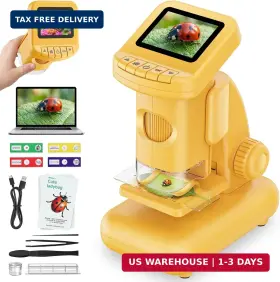 1200x Shantou Weishide Technology Co. Ltd 750834131066 Digital Handheld Microscope For Kids With 2.0 Inch Ips Screen Outdoor Toys Pro
