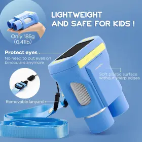 Ad122-bl-jp Shenzhen Andonstar Technology Co. Ltd Ad122 Portable Microscope And Telescope For Kids 2 Inch Lcd Display #3