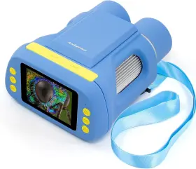 Ad122-bl-jp Shenzhen Andonstar Technology Co. Ltd Ad122 Portable Microscope And Telescope For Kids 2 Inch Lcd Display