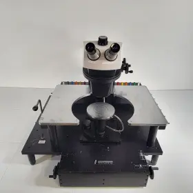Sterozoom7 Signatone S-1150a Probe Station Baush And Lomb Stereozoom 7 Wafer Vacuum