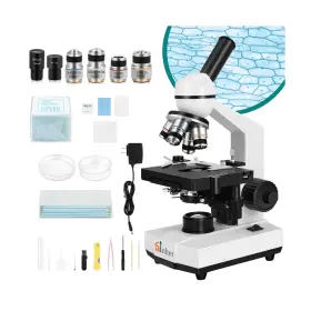 40x-1600x Sinher Xsp-104 Science Lab Compound Monocular Microscopes For Adult