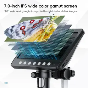 1200x Skyear 313029881841 Microscope Magnification With 8 Ajustable Led Fill Lights And 32gb Card #2
