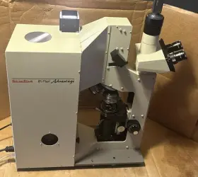 0047-774 Spectra Tech Ir-plan Advantage Microscope With Lots Of Extras Tested Read #2