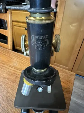 70235 Spencer Vintage Spencer/buffalo Microscope #2