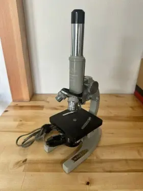 1845 Spi Southern Precision Model # Illuminated Lighted Microscope With 10x 43 #2