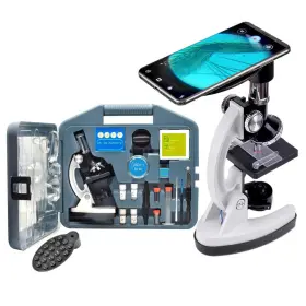 300x-1200x Starboosa Sb-1202 Microscope For Kids Beginners Lab Compound Monocular Microscopes W