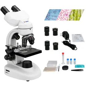 Fcaf9370a Svbony Sv605 Compound Binocular Microscope For Students 80x 1600xtwo Layer Mecha