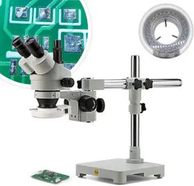 7x-45x Swift 712317248661 S7 Trinocular Stereo Microscope With Wide-field 10x Eyepieces 0