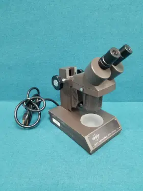 731411 Swift #731411 Vtg All Metal School Science Inch Stereo Eighty Microscope Works