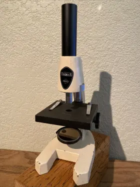 860806 Swift Vintage Tecnar Microscope Japanese Mirror Glass Single View 4x 10x 20x