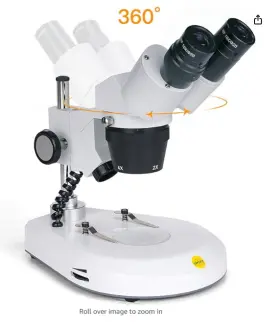 S306s-20-2l Swift 20x/40x/80x Magnification Forward Mounted 360 Rotatable #2