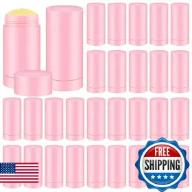 B0f89smbk9 Teenyyou 30 Pcs Empty Deodorant Containers Twist Up Filling Stick Plastic Deodor