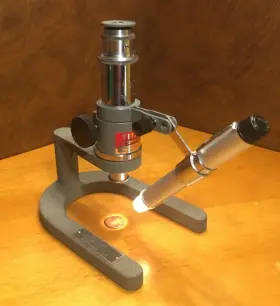 70a1 Titan Tool Supply Co Inc Vintage Measuring Microscope Model Buffalo Ny Usa