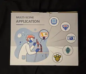 2000x Tomlov Dm11 7 In Digital Magnifier Magnification Biologicals Microscope Fr Coin #2