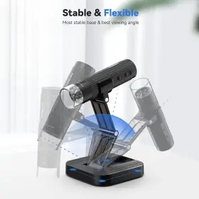 Dm1s Tomlov Wifi Coin Microscope Camera Magnifier With Stand For Iphone Ipad Used #3