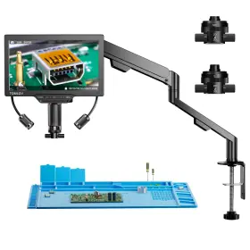 Tm3k-3d Tomlov 3d Digital Microscope For Soldering Magnetic Dual Lens Micro Scope F