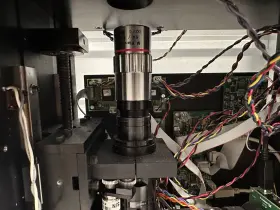 Cp2-mtj Tritek Crystal Pro 2 Microscope With Mitutoyo Objective #3