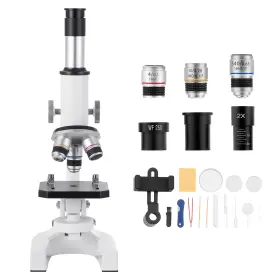 40-2000x Uimoso Xsp-01a Professional Monocular Microscope Kit With Magnification