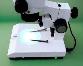 Zm184hf Unico Binocular Stereo Microscope #3
