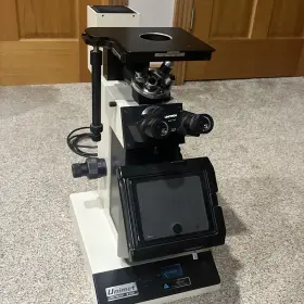 9280 Unimet Unitron Inverted Microscope Metallograph As Is
