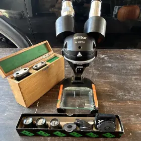 1x-12x Unitron 102751 Msh No. Binocular Upright Microscope Magnification