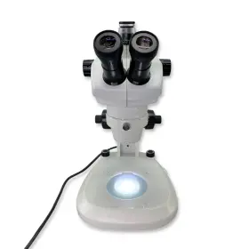 8x-50x Unitron 13110 Z850 Stereo Zoom Microscope Binocular Led Stand