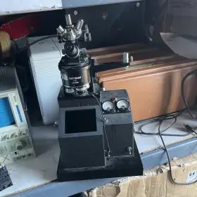 51666 Unitron Vintage U-11 Industrial Microscope Metallurgical In Original Case