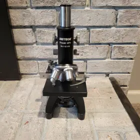 112158 Unitrons Vintage 1963 Unitron Student Phase Mph No. Microscope