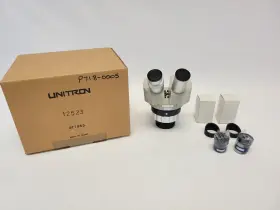 Wf15x Unitrons 12523 Unitron Japan 1x - 2x Stereo Binocular Microscope Head With Eyepieces Optics