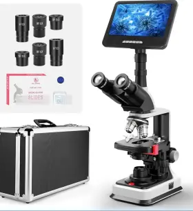 40x-2500x Vabiooth 445046094096 Research-grade Lab Compound Trinocular Microscopes Magnification Wi