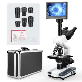 40x-2500x Vabiooth 617737842782 Research-grade Lab Compound Trinocular Microscopes Magni